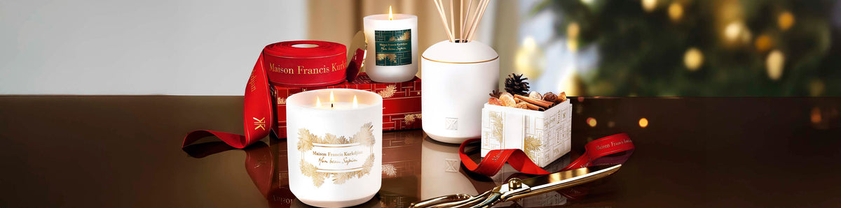 Natale Maison Francis Kurkdjian Napoli Alla Violetta Boutique rivenditore Ufficiale
